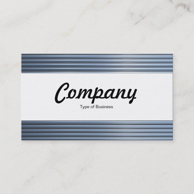 Centre Band  - Chrome Tubes Business Card (Front)