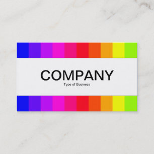 Centre Band - Colour Bars 01 Business Card