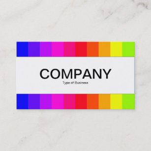 Centre Band  - Colour Bars 01 Business Card