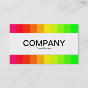 Centre Band  - Colour Bars 02 Business Card