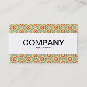 Centre Band  - Colourful Circles Business Card