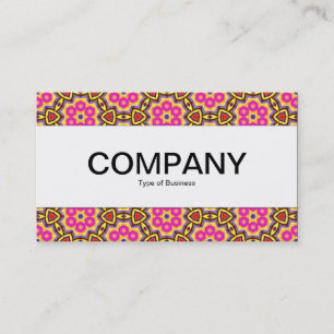 Centre Band - Colourful Geometric 02 Business Card