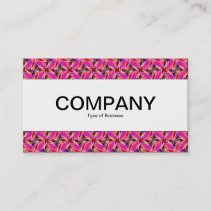 Centre Band  - Colourful Geometric 03 Business Card