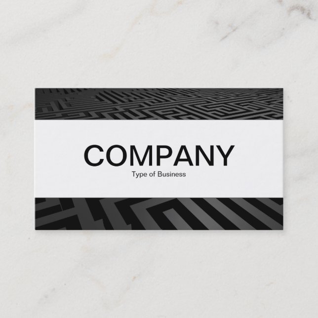 Centre Band  - Dark Maze Business Card (Front)
