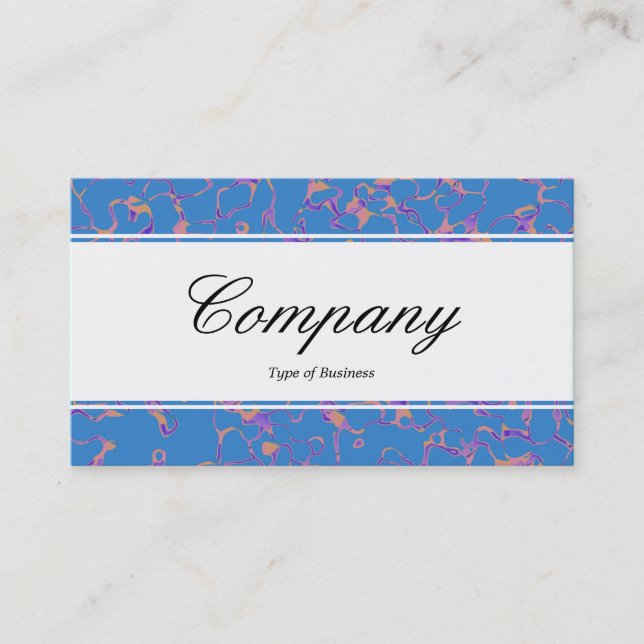Centre Band (edged) - Abstract 080716(1) Business Card (Front)