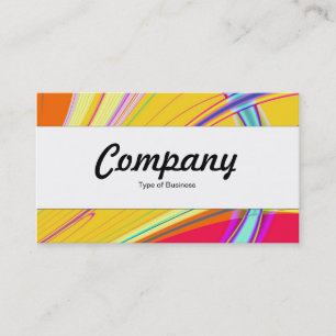 Centre Band - Fractal Abstract 061012e Business Card