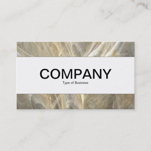 Centre Band  - Fractal Flame Business Card (Front)