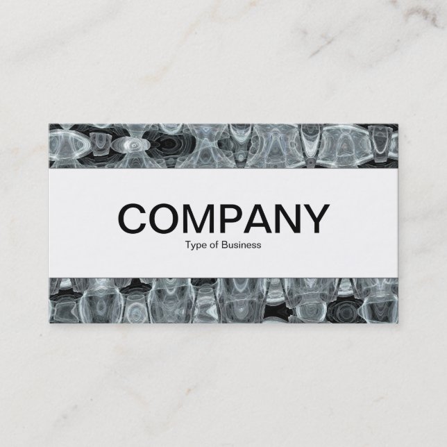 Centre Band  - Fractal Ice Business Card (Front)