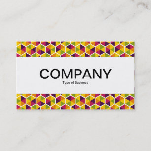 Centre Band - Hexagon Pattern 01 Business Card
