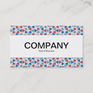 Centre Band - Hexagon Pattern 05 Business Card
