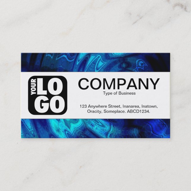 Centre Band (Logo) - Roman Bath Business Card (Front)
