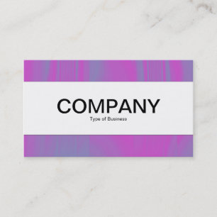 Centre Band - Magenta and Blue Tex Business Card