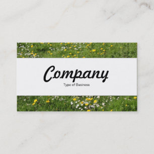 Centre Band - Meadow Flowers Business Card