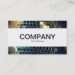 Centre Band - Mirror Ball Business Card