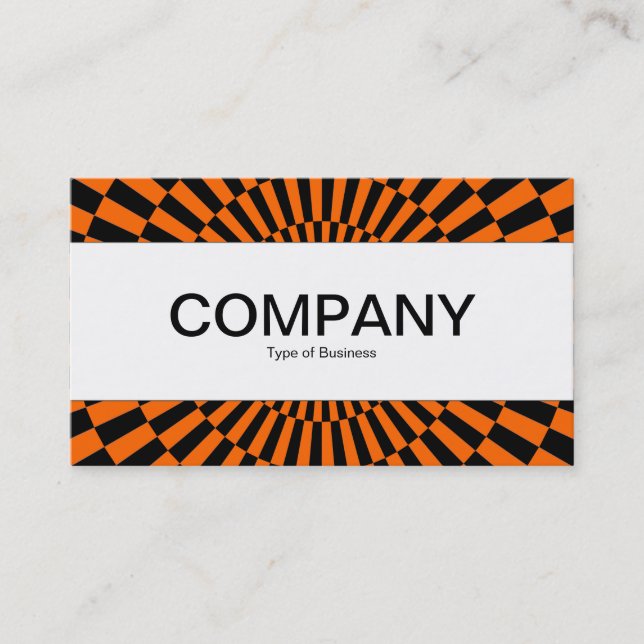 Centre Band  - Op Art 05 Business Card (Front)