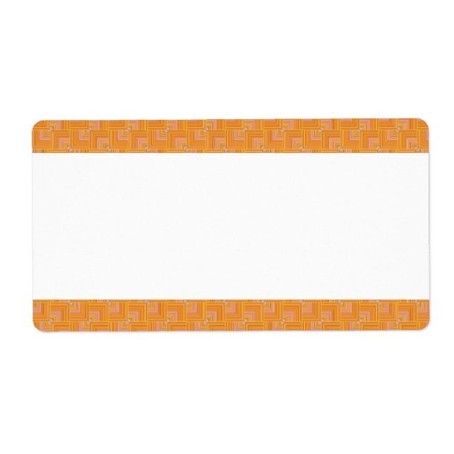 Centre Band - Orange Squares (Front)