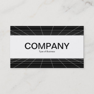 Centre Band  - Perspective Grid Business Card