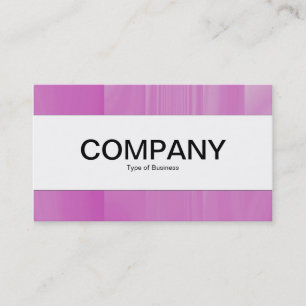 Centre Band - Rose Tinted Glass Works Business Card