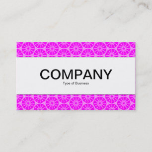 Centre Band - Star Wheel - Shades of Magenta Business Card