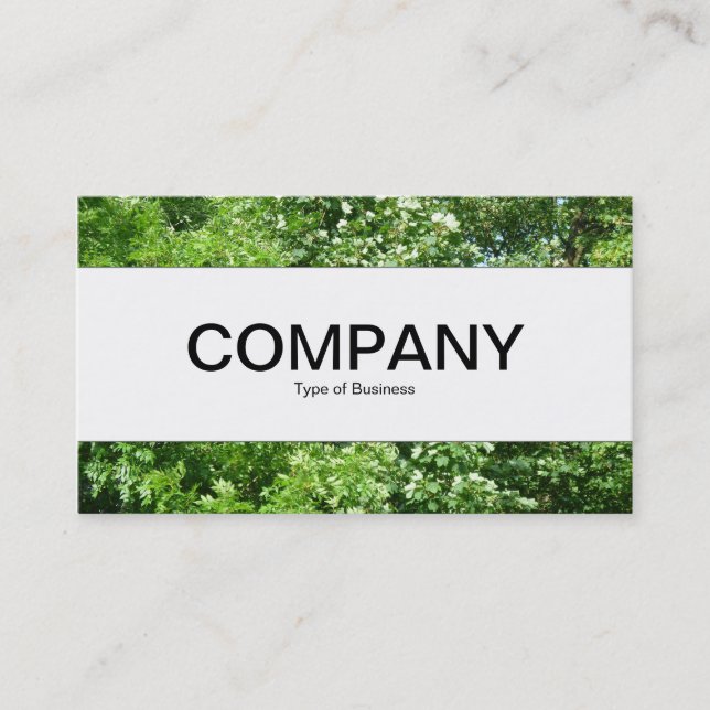 Centre Band  - Summer Breeze Business Card (Front)