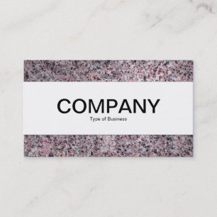 Centre Band - Warm Granite Business Card