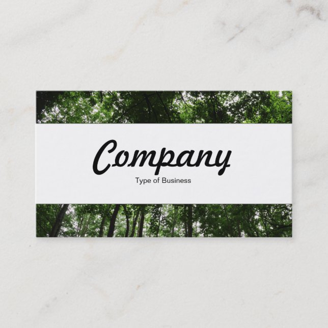 Centre Band  - Woodland Canopy 01 Business Card (Front)