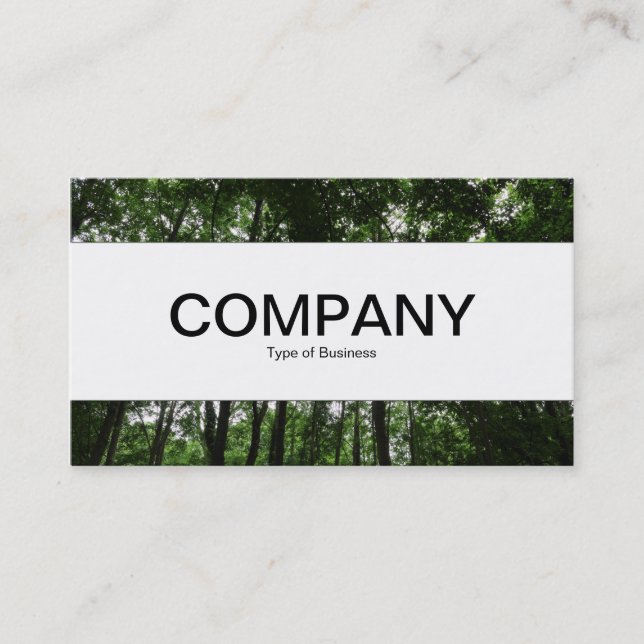 Centre Band  - Woodland Canopy 02 Business Card (Front)