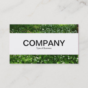 Centre Band - Woodland Flowers Business Card