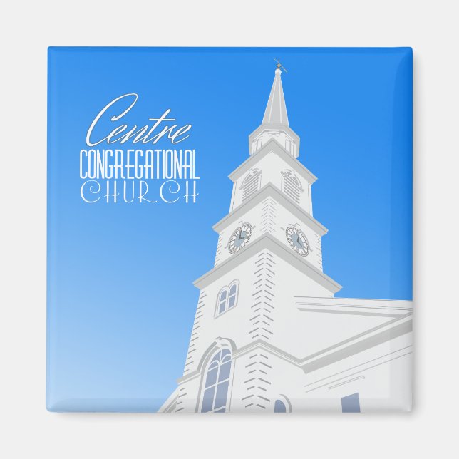 Centre Congregational Church Magnet (Front)