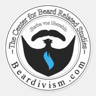 Centre for Beard Related Learning Sticker