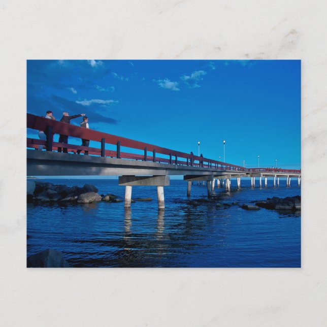 Centre Island Pier No 1 Postcard (Front)