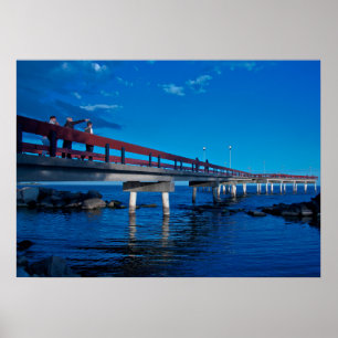 Centre Island Pier No 1 Poster