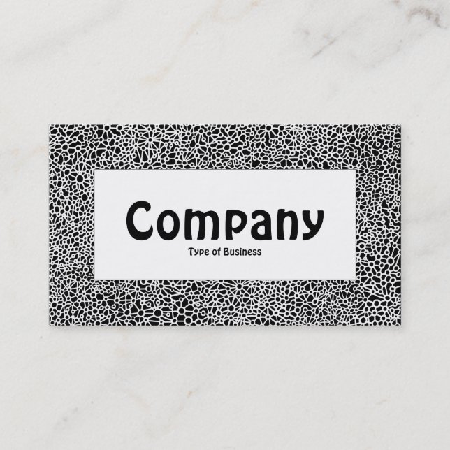 Centre Label - Complex Network 02 Business Card (Front)