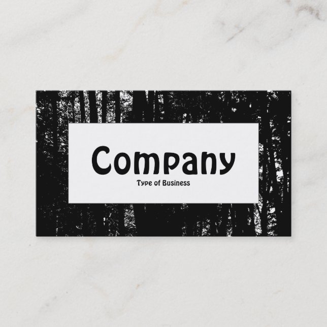 Centre Label - Dark Woods HC Business Card (Front)