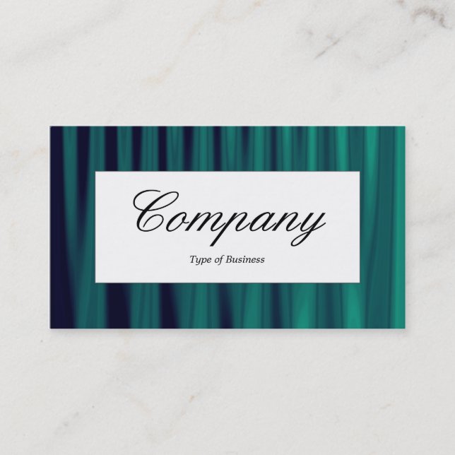 Centre Label - Drapery 03 Business Card (Front)