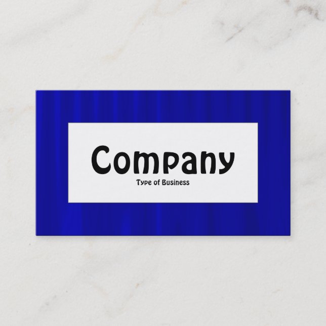 Centre Label - Drapery 05 Business Card (Front)