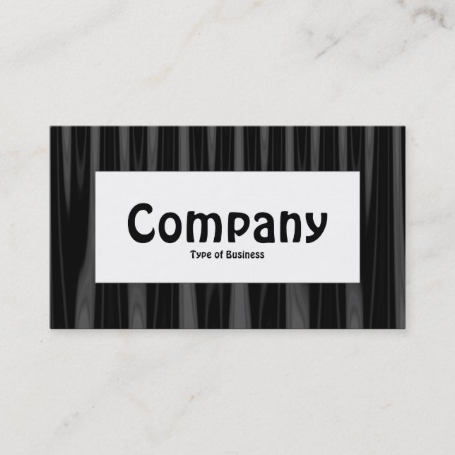 Centre Label - Drapery 08 Business Card (Front)
