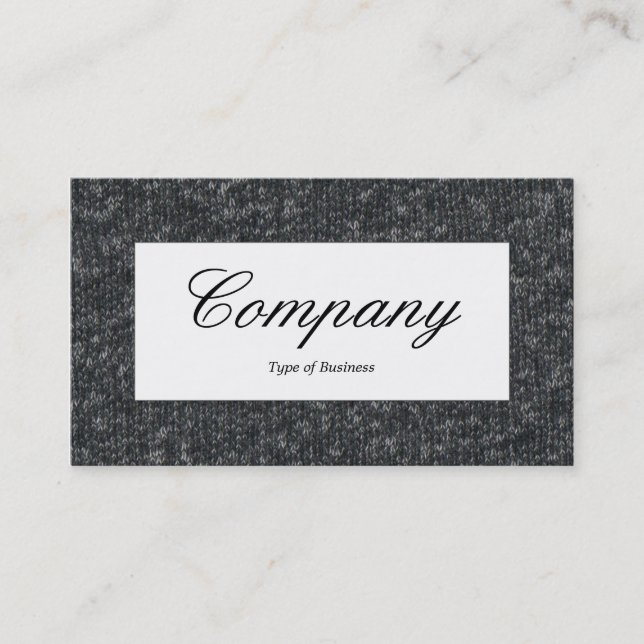 Centre Label - Fine Wool 02 Business Card (Front)