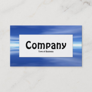 Centre Label - Reflections Business Card