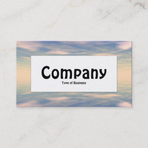 Centre Label - Reflections II Business Card