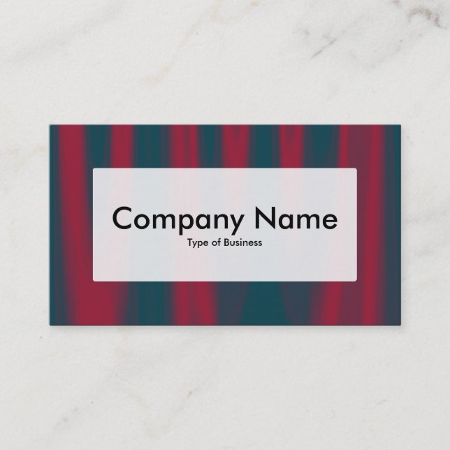 Centre Label v3 - Drapery 02 Business Card (Front)