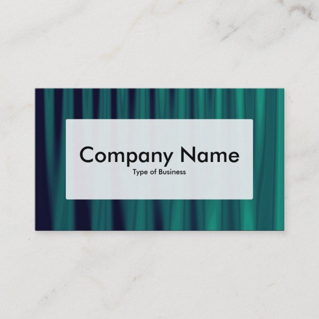 Centre Label v3 - Drapery 03 Business Card (Front)