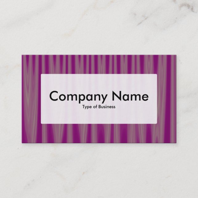 Centre Label v3 - Drapery 06 Business Card (Front)