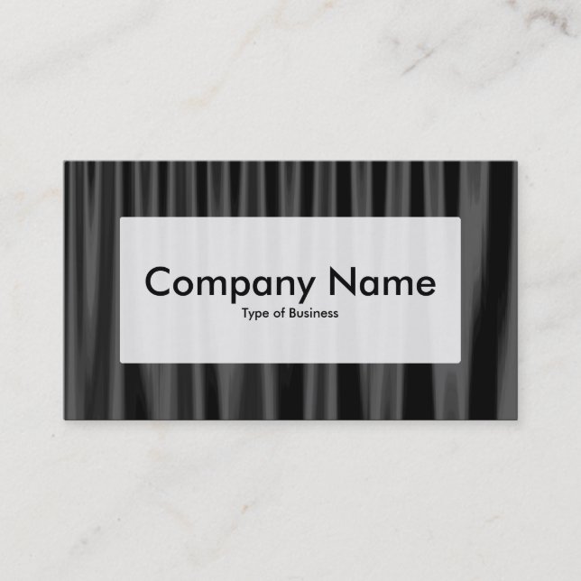 Centre Label v3 - Drapery 07 Business Card (Front)