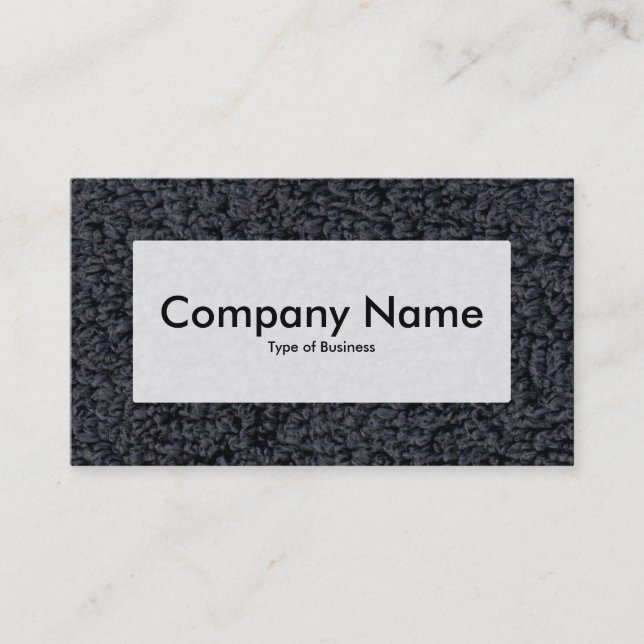 Centre Label v3 - Woolly Carpet Business Card (Front)