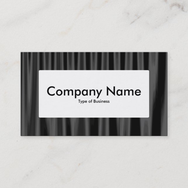 Centre Label v4 - Drapery 07 Business Card (Front)