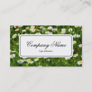 Centre Label v5 - Daisy Meadow Business Card