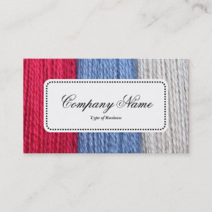 Centre Label v5 - Darning Thread Business Card