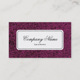 Centre Label v5 - Woolly Carpet 02 Business Card