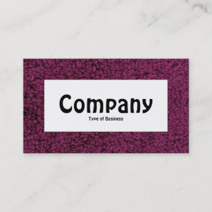 Centre Label - Woolly Carpet 02 Business Card